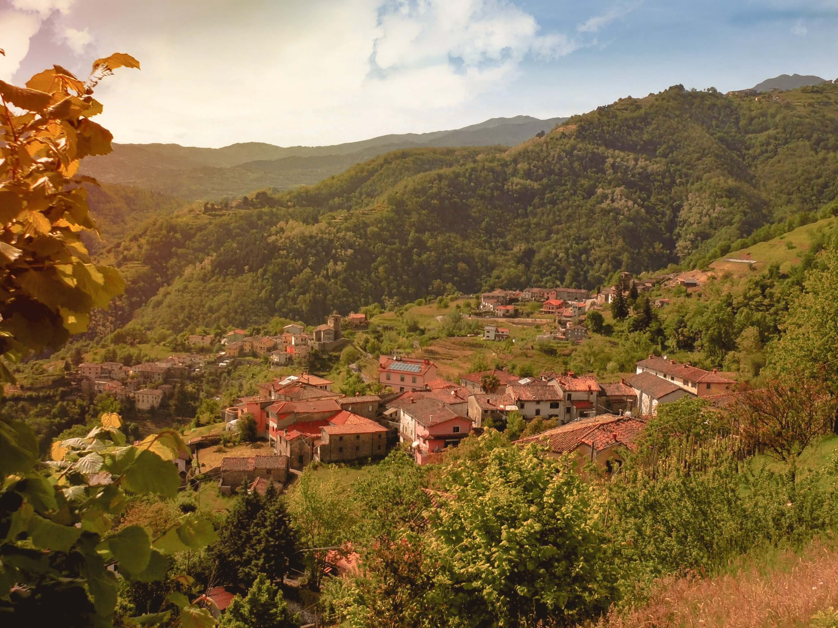 Fosciandora capoluogo vista panoramica